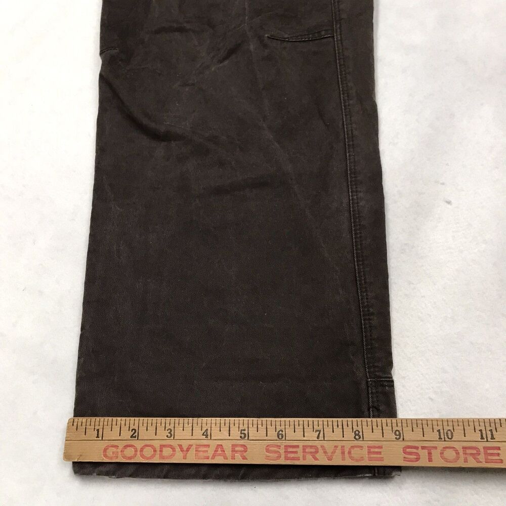 KUHL Rydr Pants Men 36x32 Brown Vintage Patina Dye Articulated Knee Hiking Work - Picture 10 of 16